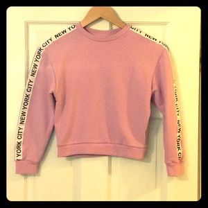 Girls cropped sweater